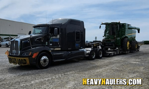 oversize equipment haul