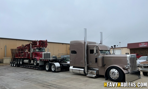 Shipping a Case backhoe