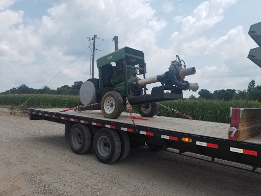 Moving an Irrigation Pump