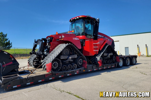 Shipping a 2019 Case IH 620 Quadtrac.