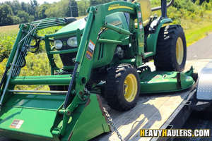 Shipping a 2015 John Deere 2620 tractor.