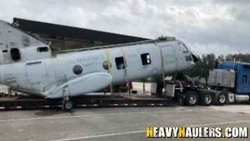 Shipping a concrete boom from Alabama.