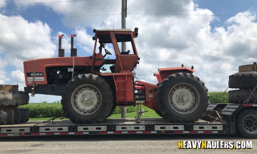 Shipping a Case backhoe