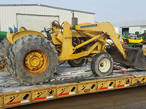 Case Forklift Shipping