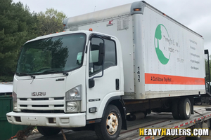 Shipping a 2009 isuzu npr box truck.