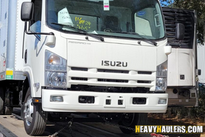 2022 ISUZU NQR71LLNSVAY REEFER box truck transport.