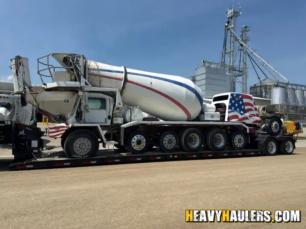 Shipping an Oshkosh Concrete Ready Mix Truck