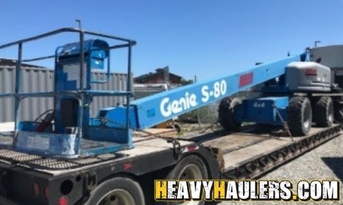 Shipping a Genie boom lift to New Orleans.