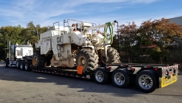 Shipping a oversize Terex CMI RS800 Paver.