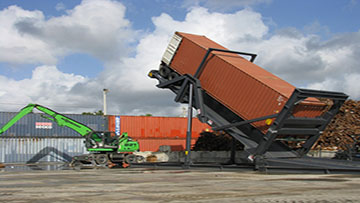 Container Tilter Transportation