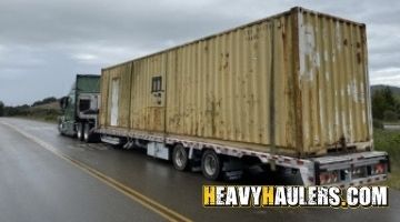 Shipping a container with race ca parts to Pennsylvania.