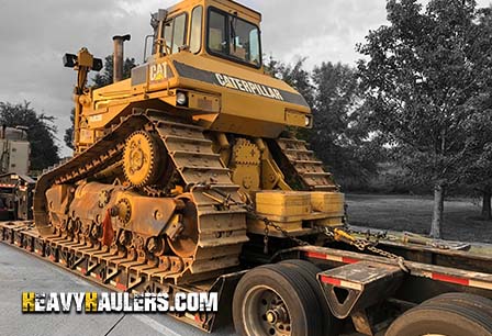 Heavy Haulers can handle shipping your construction crawler loaders