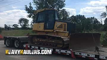 Shipping a John Deere Bulldozer.