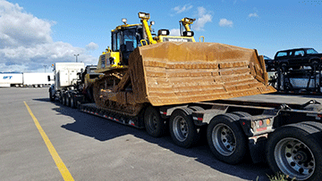 bull dozer transport bull dozer transport