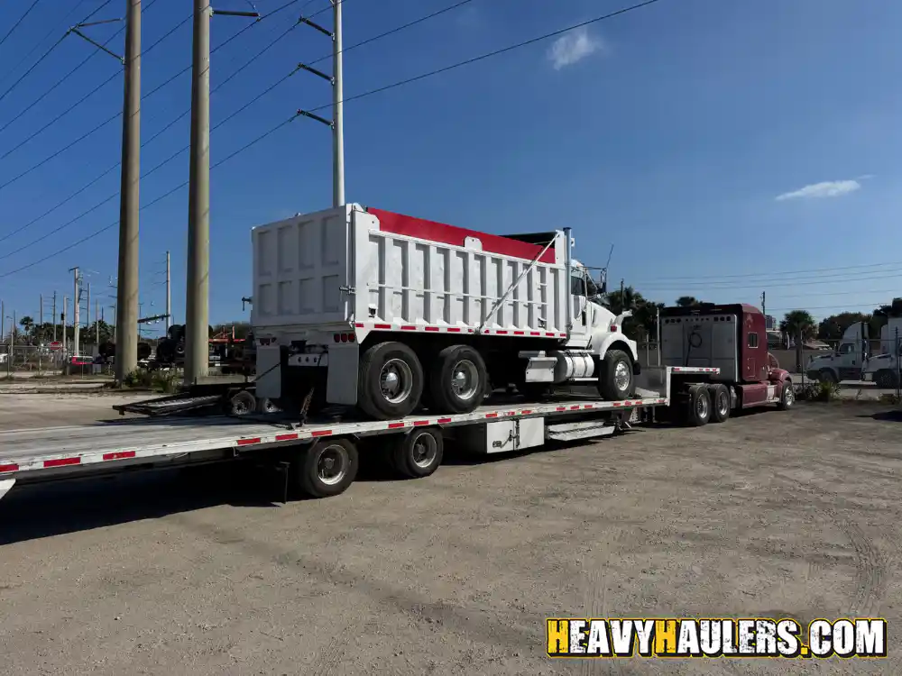 Shipping a KW T800 Dump Truck