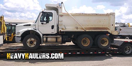 Shipping a dump truck to Houston, TX.