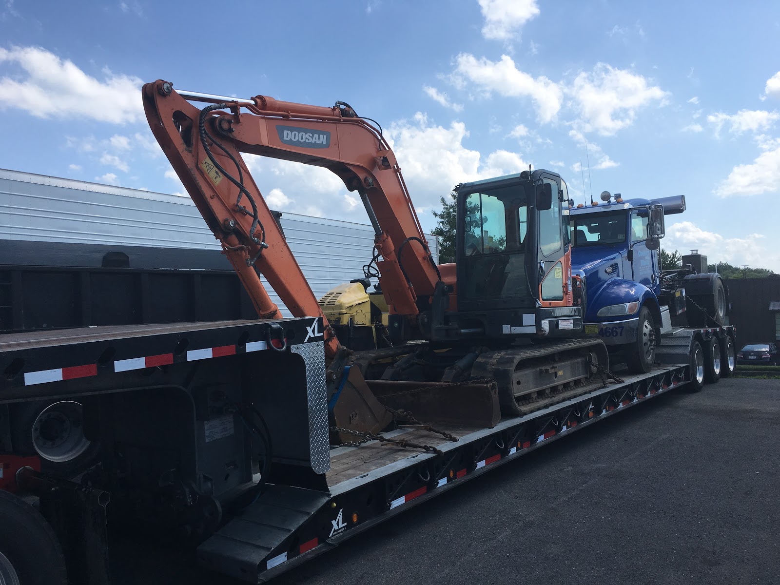 Mini Excavator Shipping Services Heavy Haulers (800) 9086206