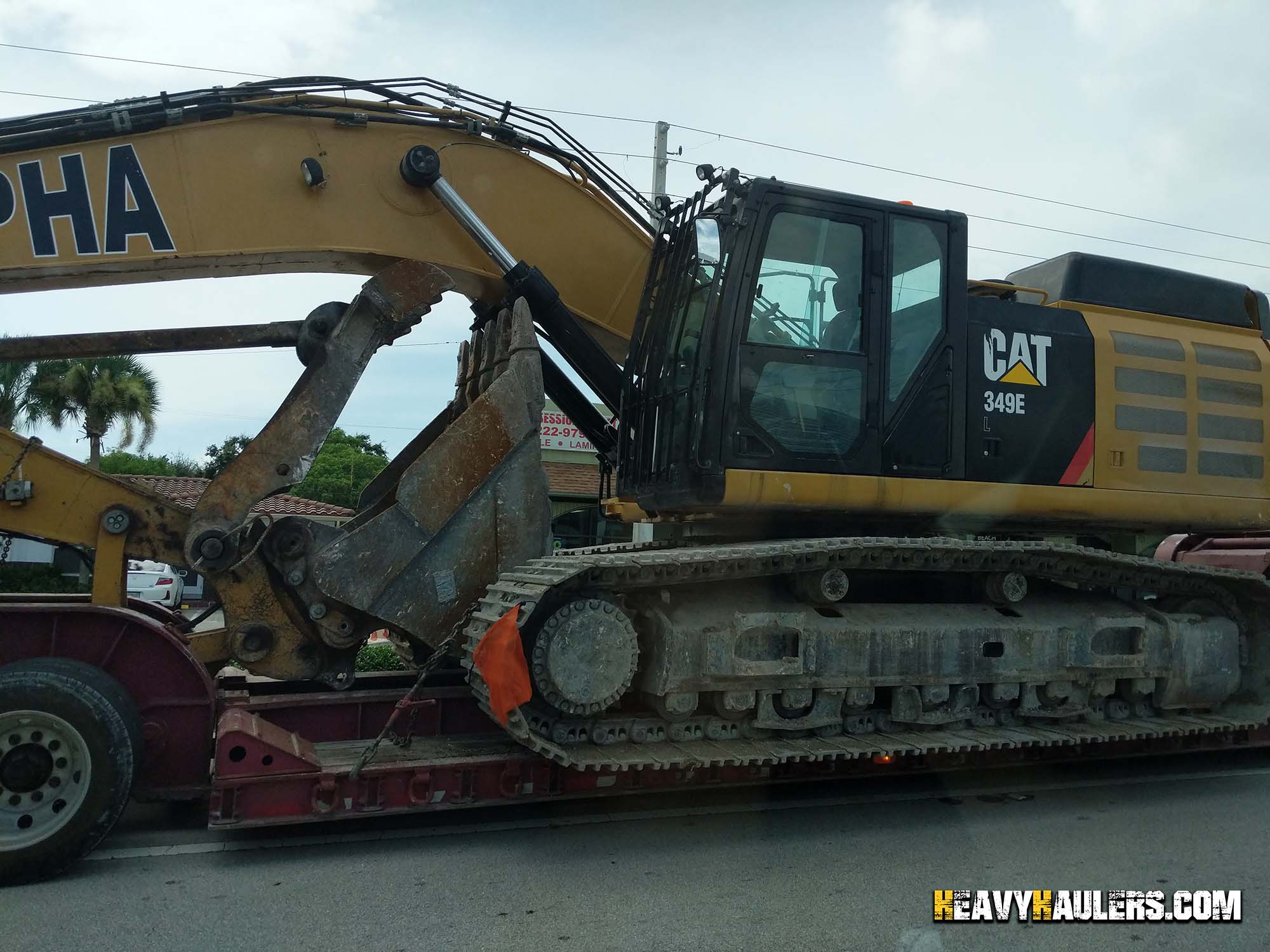 Shipping a Caterpillar excavator from Baltimore, MD.