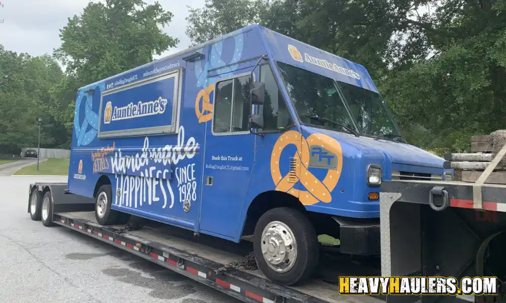 Shipping a Ford F59 food truck.