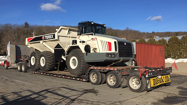 Terex TA40 Off Road Dump Truck Transport