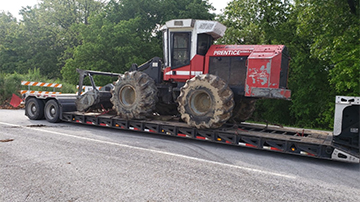 Shipping a 2014 Prentice 2470 Site Prep Tractor