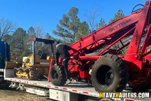 2014 Sky Trak 6034 forklift transport.