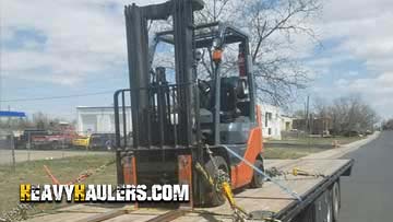 LTL forklift transport.