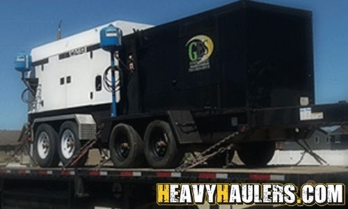 Shipping a Caterpillar crawler tractor in Wichita, Kansas.