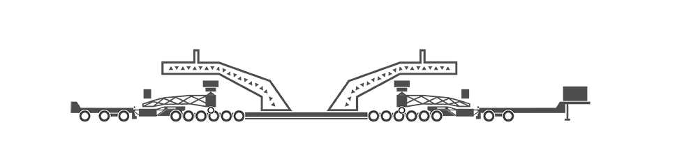 17 Axle Trailer Illustration