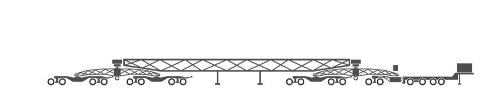 18 Axle Trailer Illustration