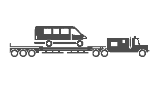 Party bus in transport illustration