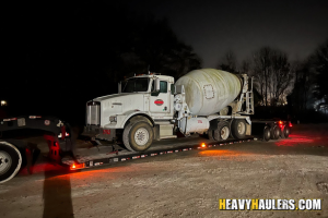 Shipping a 2006 Kenworth 357 Cement Truck.