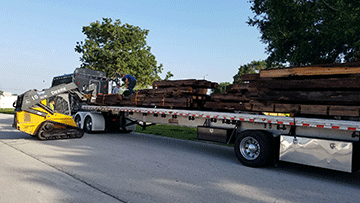 lumber hauling