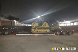 Shipping a John Deere 850 crawler Dozer