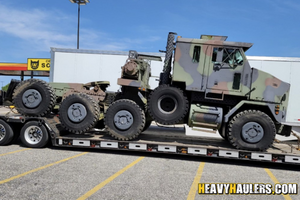 1993 Oshkosh M1070 transported to AR.