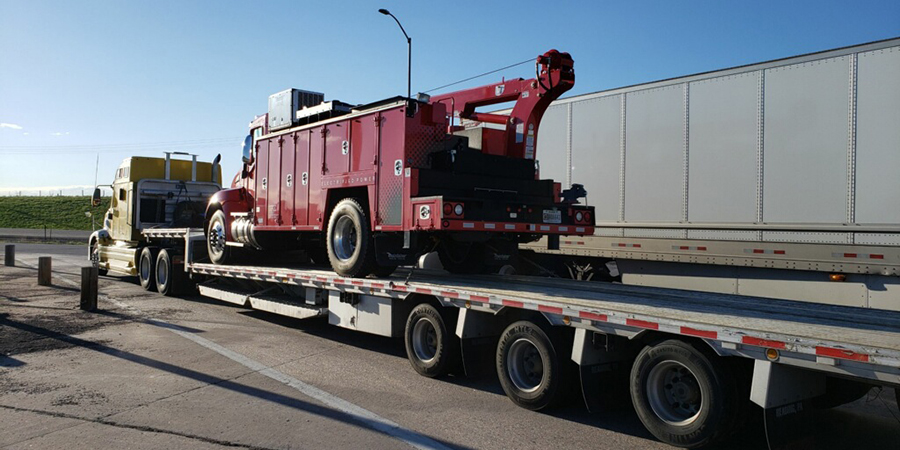 Heavy Haulers can transport trucks from all manufacturers