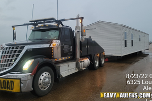 Shipping a 2018 Clayton mobile home.