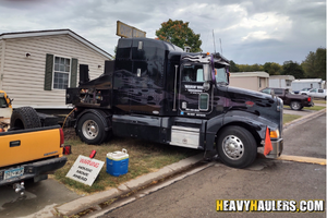 Shipping a mobile home.