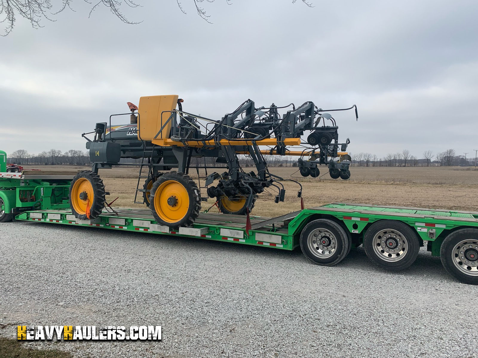 Outrigger Trailer Transport Trailer Outriggers Heavy Haulers