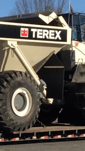 Terex TA40 Oversized Dump Truck Shipping