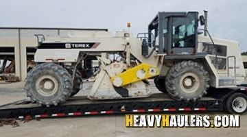 Shipping a Terex road reclaimer from Nevada.