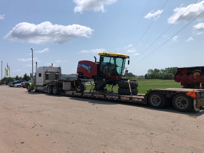 Removable Goose Neck (RGN) Trailer Transport Heavy Haulers