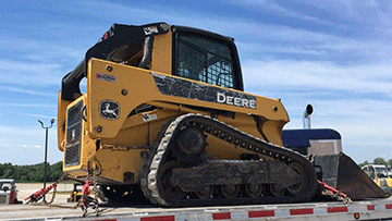Skid Steer shipping load