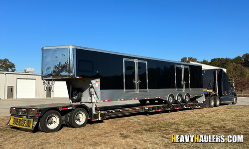 Transporting a 2020 Sundowner 48ft Toy Hauler to West Virginia.