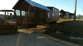 Tiny House shipping load