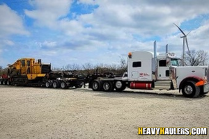 Shipping a 2006 Tesmec M5 Trencher tractor.