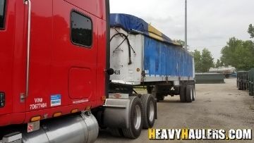 Hauling a trailer from Columbia, SC.