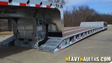 lowboy trailer