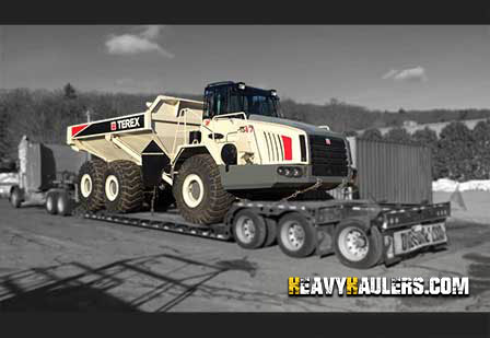Heavy Haulers can handle shipping your Articulated Dump Truck