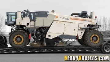 Heavy Haulers can handle your paving equipment